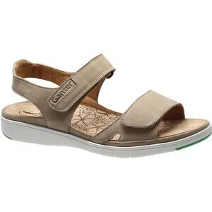 Ganter Women's Comfort Gina 2 Back Strap Hook & Loop Sandal Tan Size 38 (US 7)